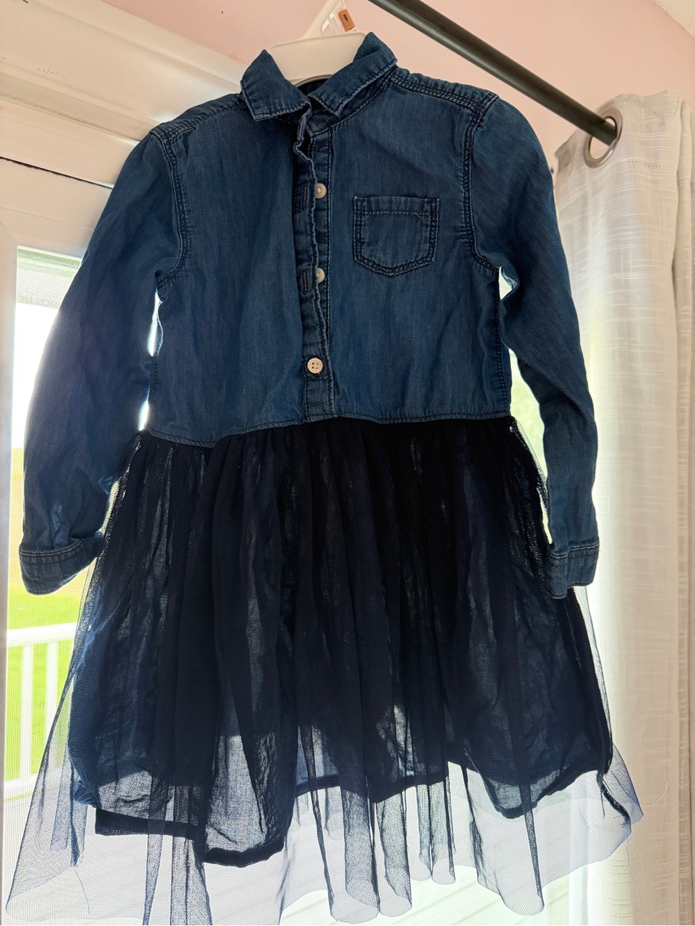 OshKosh B'gosh Blue Toddler Denim Button Shirt